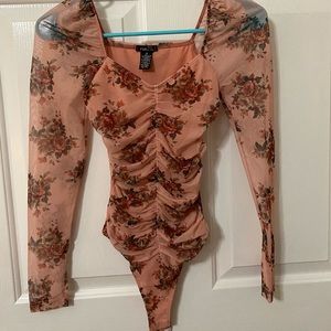 Rue 21 Floral Bodysuit